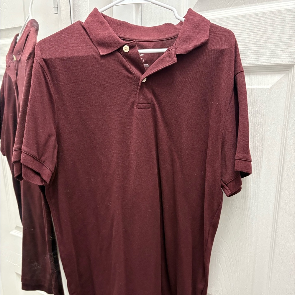 Goodfellow Classic Burgundy Polo Shirt